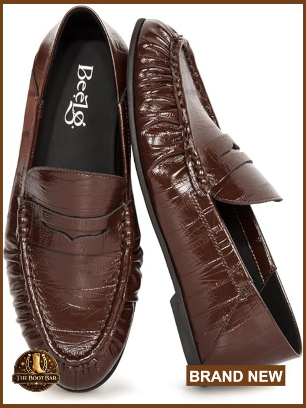 Penny Loafers for Women - Suede Flats, Casual Dressy Work Shoe, Vintage Loafer